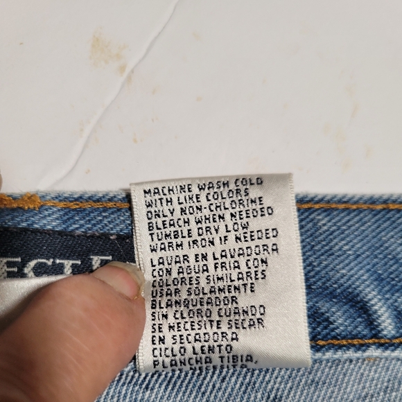 Bill Blass 5 Pocket Straigh Leg Jeans Size 12 - Picture 5 of 7